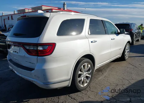 2018 Dodge Durango Citadel z USA, uszkodzony, nr VIN 1C4SDHET4JC111939